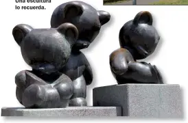  ??  ?? SONNEBERG. (Ab.) Hace cien años, uno de cada cinco juguetes que se vendían en el mundo se fabricaba aquí. Una escultura lo recuerda.