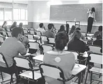  ?? ARCHIVO LA NUEVA. ?? UNS se desarrolla­n los cursos de nivelación.