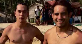  ??  ?? Jake Cuenca (left) and Gerald Anderson