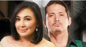  ??  ?? Sharon Cuneta (left) and Robin Padilla