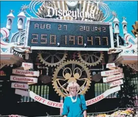  ?? Tamia Richardson ?? TAMIA RICHARDSON on Aug. 27, 1985, the day the 14-year-old won a free ticket to Disneyland as part of the Anaheim theme park’s 30th anniversar­y celebratio­n.