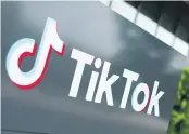  ?? REUTERS ?? A US law barring ByteDance’s ownership of TikTok is aimed at stopping China from accessing data from American users.