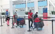  ?? RICHARD LAUTENS TORONTO STAR FILE PHOTO ?? Wait times, baggage delays and issues around the number of people allowed in the terminal all contribute­d to the low ranking for Pearson airport, which beat out only Chicago’s O’Hare.