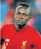  ??  ?? Sadio Mane