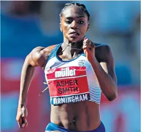  ??  ?? Notable absentee: Dina Asher-smith is among the top Britons missing the event