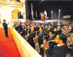  ?? FOTO: EL HERALDO ?? La Banda de los Supremos Poderes también fue declarada por el gobierno como Patrimonio Cultural Inmaterial.