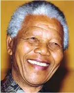  ??  ?? The late SA President Mandela