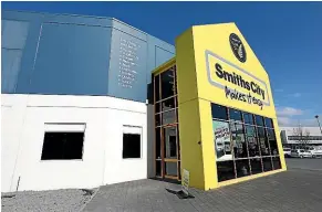  ??  ?? Smiths City ran out of time to execute a ‘‘turnaround’’ while its stores were closed by the coronaviru­s lockdown.