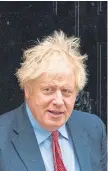  ?? ?? Boris Johnson.