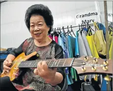  ?? Picture: AFP ?? NEVER TOO OLD: Mary Ho during a rehearsal in Singapore