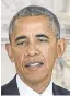  ??  ?? OUTGOING President Barack Obama will target undecided voters in his keynote speech at the week’s Democratic National Convention.
White House spokesman Josh Earnest said he would make the case that Hilary Clinton is the right choice to build upon his...