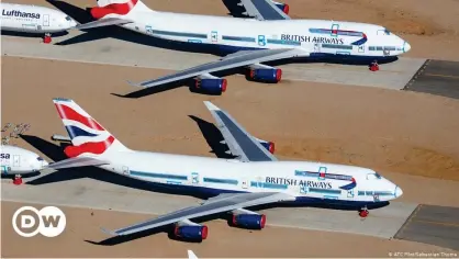  ??  ?? Aviones de British Airways en España.
