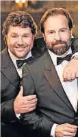  ?? ?? Duo Michael ball and Alfie Boe