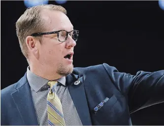  ?? ASSOCIATED PRESS FILE PHOTO ?? Toronto Raptors assistant Nick Nurse, pictured, replaces Dwayne Casey, who has signed to coach in Detroit.