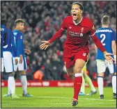  ??  ?? MISSED OUT: Van Dijk was a Chelsea target but opted for Liverpool