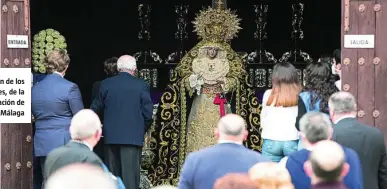  ??  ?? Virgen de los Dolores, de la Expiración de Málaga