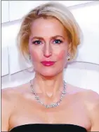  ??  ?? Gillian Anderson See Question 6.