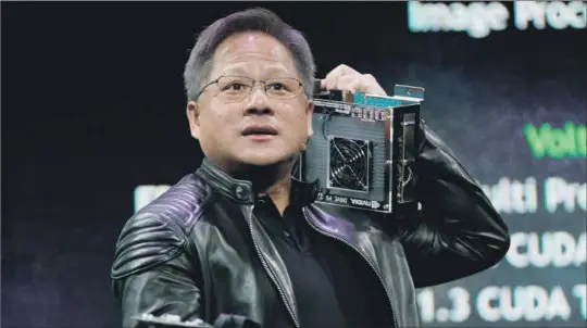  ?? REUTERS ?? El fundador de Nvidia, Jensen Huang.