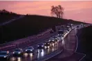  ?? Jonny Weeks/The Observer ?? Traffic on a new section of the A30 dualcarria­geway, which is partly opened. Photograph: