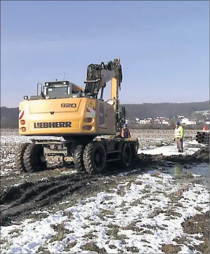  ??  ?? Ugovor s izvođačima potpisan je u listopadu prošle godine, a prošlog tjedna stigli su i strojevi