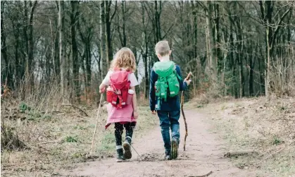  ?? Photograph: Getty Images/Cavan Images RF ?? ‘According to a National Trust survey, three-quarters of children aged seven to 14 want to spend more time in nature.’