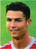  ?? ?? Smiley: Ronaldo grins...