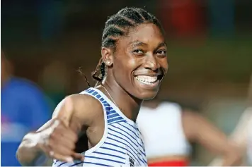  ?? | PHILL MAGAKOE AFP ?? CASTER Semenya has until July 5 to qualify for the Olympic Games.