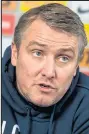  ??  ?? Lee Clark is a fan of system used in England