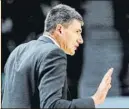  ?? FOTO: EFE ?? Perasovic, técnico del Baskonia