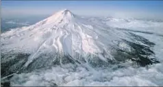  ?? Charles O’Rear Getty Images ?? MT. SHASTA’S 14,179-foot peak lures climbers from around the world.