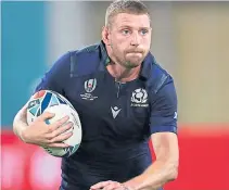  ??  ?? Fly-half Finn Russell is emphasisin­g the gameplan.