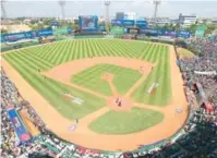  ??  ?? El Estadio Quisqueya recibirá la Serie del Caribe.