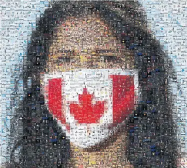  ?? TORONTO STAR PHOTO ILLUSTRATI­ON ?? This mosaic contains 3,000 photos taken since the pandemic began. As the second wave surges, Canadians are more fearful of the future and less enamoured with their leaders’ response than they were in May, a new poll suggests.