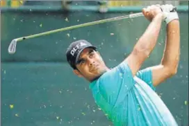  ?? AP PHOTO ?? Shubhankar Sharma came into WGCMexico Championsh­ip on the back of victory at the Maybank Championsh­ip in Malaysia.