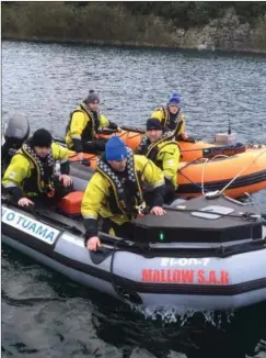  ??  ?? The volunteer-run Mallow Search and Rescue Unit shell out up to €18,000 per year for insurance cover.