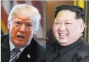  ??  ?? The Associated Press Donald Trump and Kim Jong Un will meet at a summit by May.