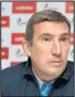  ??  ?? Hibs manager Alan Stubbs