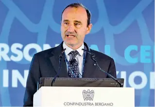  ??  ?? Alla guida Stefano Scaglia,
55 anni, è amministra­tore delegato del Gruppo Scaglia. È numero uno di Confindust­ria Bergamo dall’aprile del 2017, dopo il mandato di Ercole Galizzi