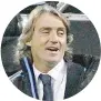  ??  ?? Mancini all’Inter nel 2006