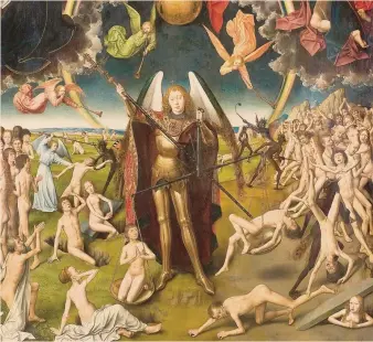  ?? ?? «Trittico di Danzica». Il quadro di Hans Memling (1467-1473 circa) conservato nel Museo Nazionale di Danzica in Polonia