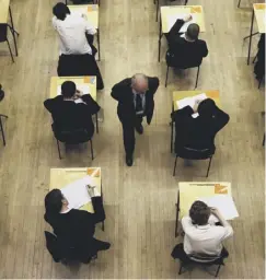  ??  ?? 0 There are now concerns over how school pupils will be assessed