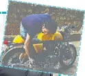  ?? PHOTO: RAAJESSH KASHYAP/HT ?? Rane with his motorcycle