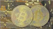  ?? REUTERS/FILE ?? Bitcoin has soared more than 50% in value in just one week