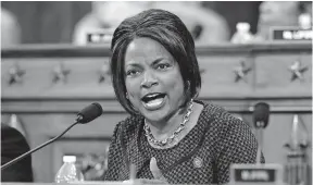  ?? [THE ASSOCIATED PRESS FILE PHOTO] ?? Rep. Val Demings, D-fla., a former Orlando police chief, is among the women presumptiv­e Democratic nominee Joe Biden is considerin­g for his running mate.