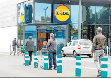  ?? D. C. ?? Una tienda de Lidl en la provincia de Cádiz, en 2020.