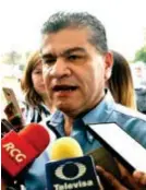  ?? /AnTOnIO
mElénDEz ?? Miguel Ángel Riquelme solís, gobernador Coahuila