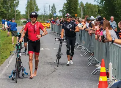  ?? FOTO: HANNU TENHUNEN ?? Magnus Riska hoppas på PB i Tallinn.