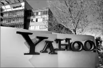  ?? PAUL SAKUMA/ AP PHOTO ?? Yahoo! Inc., based in Sunnyvale, Calif., plans to provide digital versions of books, academic papers, video and audio.