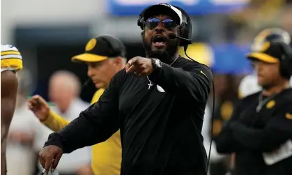  ?? Photograph: Gregory Bull/AP ?? Mike Tomlin’s Steelers would make the playoffs if the season ended today.