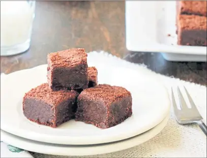  ?? COURTESY LYNDA BALSLEV ?? These Cure-all Brownies are just the thing when you’re craving comfort.